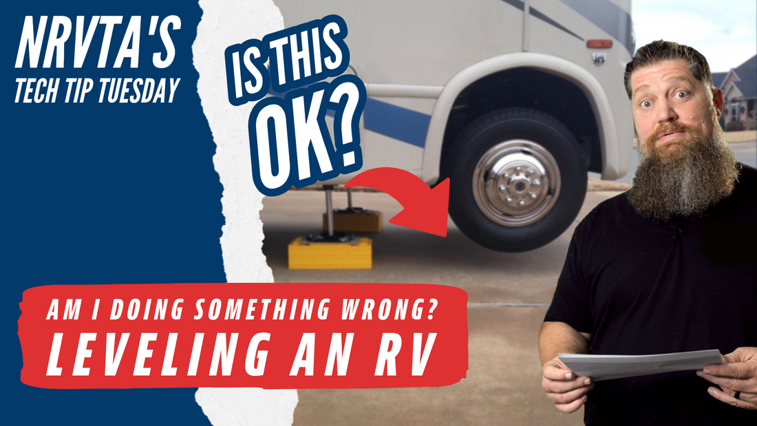 Am I doing something wrong? Leveling an RV