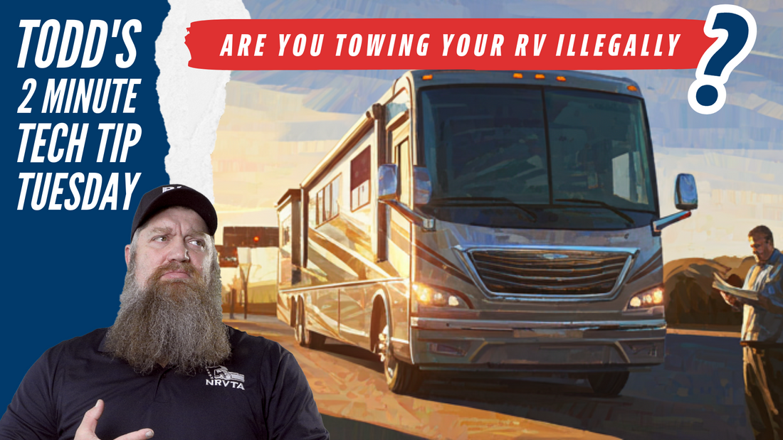 Are You Towing Your RV Illegally Over 26,000 Pounds