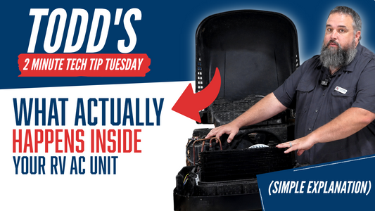 What Actually Happens Inside Your RV AC Unit (Simple Explanation)