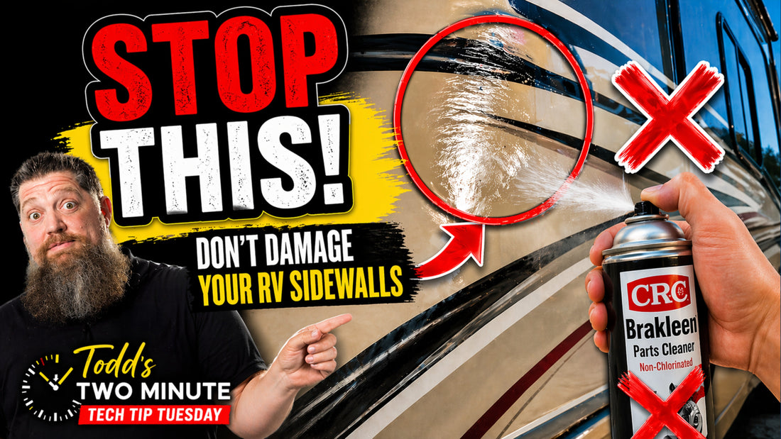 Stop Damaging Your RV Sidewalls (Avoid This Common Cleaning Mistake)