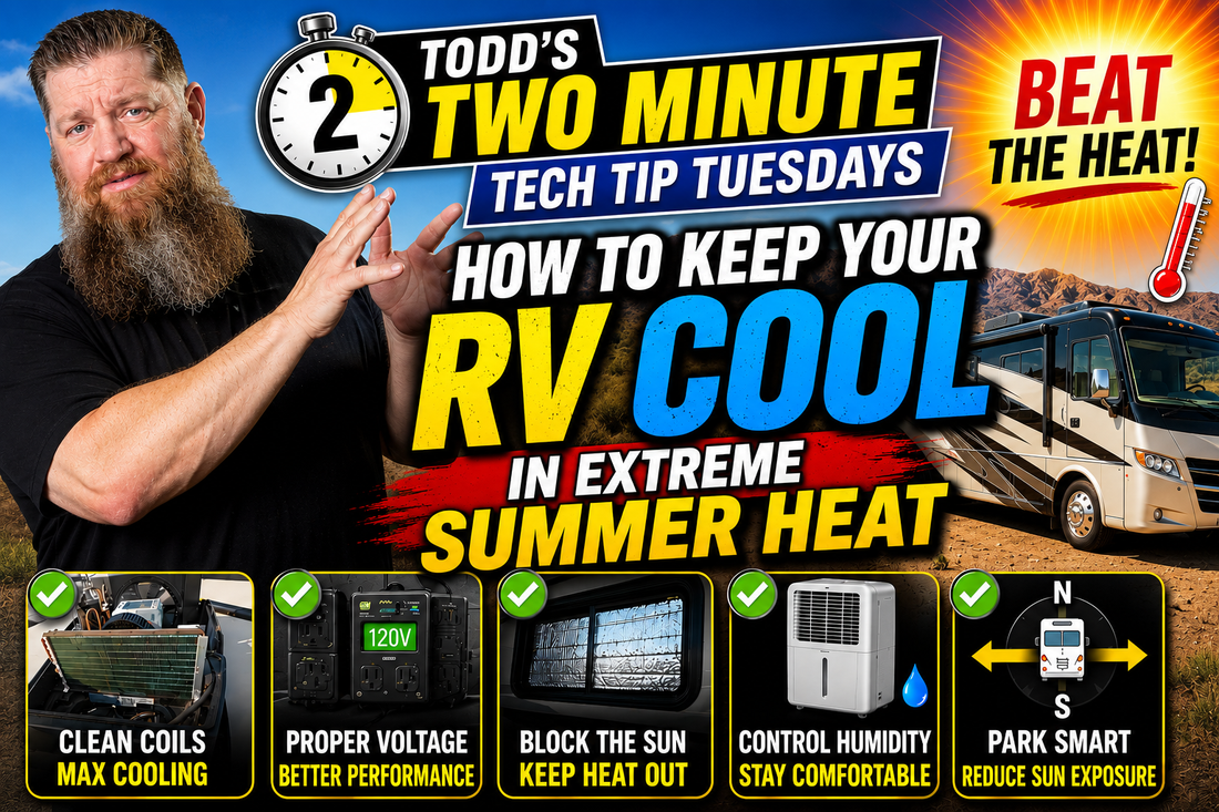 How to Keep Your RV Cool in Extreme Summer Heat