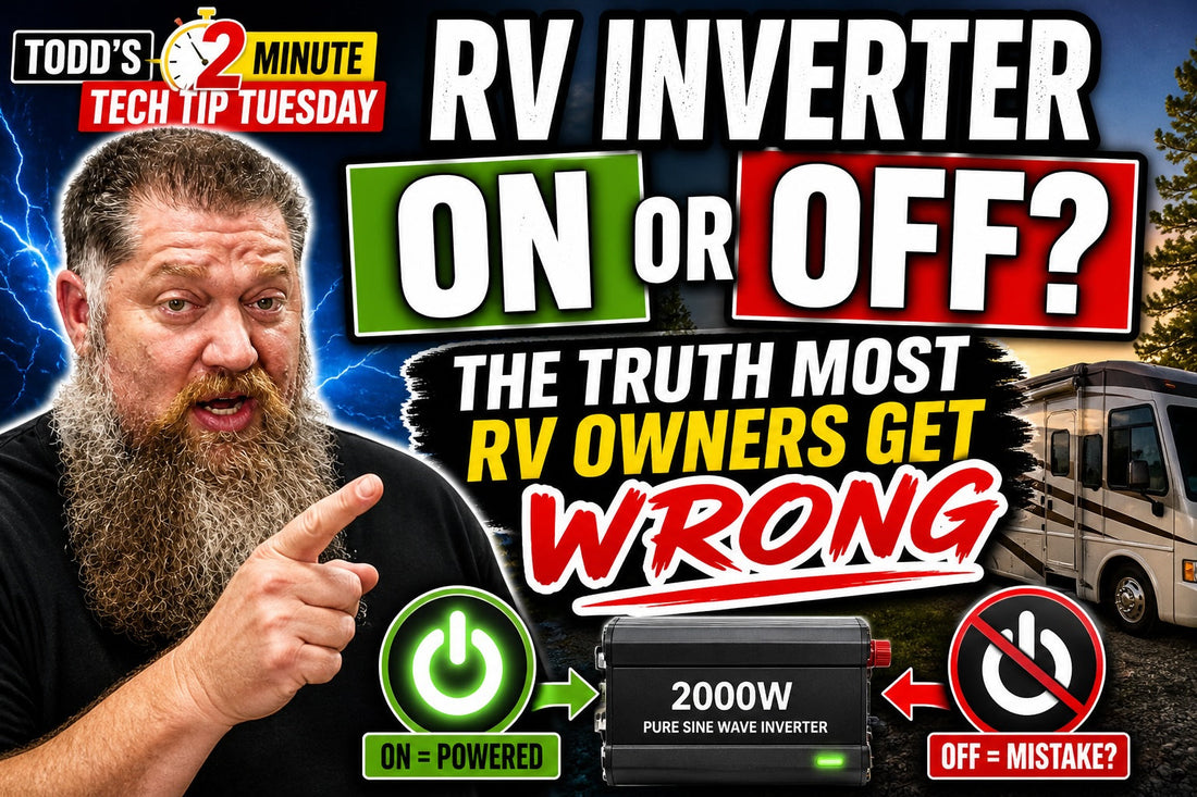 RV Inverter On or Off? The Truth Most RV Owners Get WRONG
