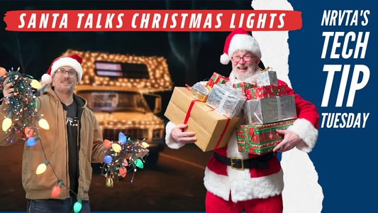 Tech Tip Santa Talks Christmas Lights