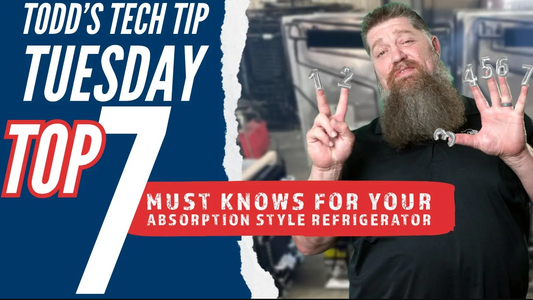 Top 7 Tips for Maintaining Your Absorption Style RV Refrigerator